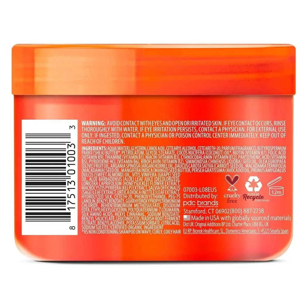 Cantu Coconut Curling Cream with Shea Butter 12 oz – 4 Pack